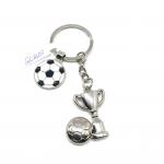 Assorted Bone Shape Metal Keychain Eco Friendly Trendy Embellished Key Holder for Holding Keys for sale