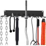 Home Gym Prong Hooks and Steel Wall Mount Bracket for Lifting Belts and Accessories Rack for sale