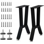 16in Mid Century Modern Metal Table Legs 1000LBS Load Weight for sale
