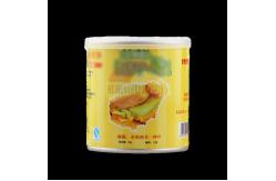 China Hot Stamping Milk Paper Cans Packaging With Aluminum Bottom supplier