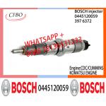 BOSCH 0445120059 3976372 Neutral Fuel Injector Assembly 0445120059 3976372 For CDC/CUMMINS/KOMATSU for sale