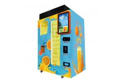 China Coin And Note Payment Automatic Orange Juice Vending Machine With Cooling System supplier