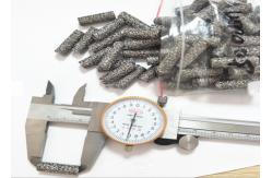 China 2.5CM Stainless Steel Knitted Wire Mesh Rolls For Screens supplier