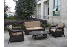China  3pcs poly cane pool furntiure supplier