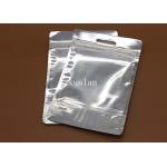 Silver Light Shield Aluminum Foil Envelopes Customized Design Logo / Size for sale