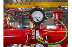 China High Prcision Fire Water Pump Package , Fire Pump Skid Package 500GPM@105PSI supplier