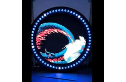 China 150cm Diameter P3 Outdoor Round LED Display supplier