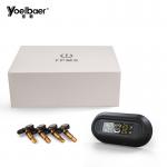 TPMS Car Tire Pressure Monitoring System Alarm Windshield Tyre Sensor LCD Display for sale