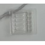 1 ml ampoule blister tray Clear 5 bottles ampoule hole ampoule and small vial plastic tray for sale