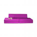 Safe And Indestructible 6 Piece Configurable Foam Play Couch