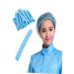Non Woven Disposable Head Cap Hospital Clean Room Using CE FDA ISO9001 Standards for sale