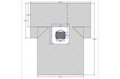 China ETO Sterile Dark Blue Disposable Medical Drapes For C Section supplier