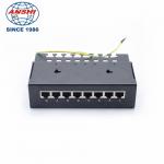 1U  8 Port CAT6 STP Rack Mount Patch Panel With Shielded
