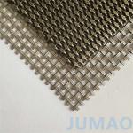 Bronzed Architectural Mesh with Crimped Weaving in Vibrant Hues for sale