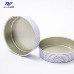Cigarette Round Tin Containers D99x27mm 180ml Weed Packaging Can