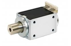 China OEM High quality DC 24v miniature open frame solenoid powerful push pull solenoid supplier