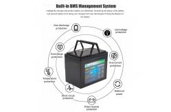 China 12 Volt Portable LiFePO4 Battery , Handheld 12V Lithium Iron Phosphate Pack supplier