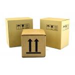440Gsm Corrugated Cardboard Boxes For Supermarket Transport Shipping for sale