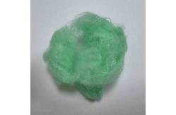 China 2.5D Green Recycled Polyester Fiber Customized Crimp Polyester Short Cut Fiber supplier