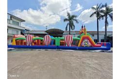 China Inflatable Carnival Obstacle Course Customized For Rental And Sale supplier