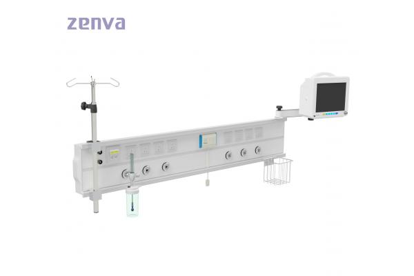 Customizable Bed Head Unit Double Chamber With Rail