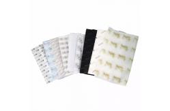 China Christmas Patterned Wave Point Biodegradable Tissue Paper Wrap For Perfume Facial Gift supplier
