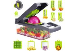 China Multifunctional Kitchen Vegetable Cutter Slicer Chopper With Hand Guard supplier