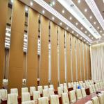 Aluminum - Framed Acoustic Room Dividers Partitions For Multi - Purpose Hall for sale