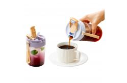 China Coffee Ice Drinking Cold Brew Cup Morden Style PP Material supplier