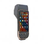 Portable PDA Thermal Printer , 1D 2D Handheld Barcode Scanner Android With Display for sale