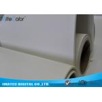 Glossy Polyester Artist Canvas Roll , Inkjet Printable Canvas Paper 30Meters