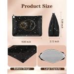 Waterproof Makeup Bag Cosmetic Bag for Women Small Makeup Bag for Purse,Sun and Moon Gifts Makeup Pouch for sale