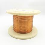 Super Thin Flat Copper Wire High Temperature Hot Wind Self Adhesive for sale