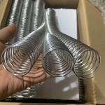 Wire Diameter 2.0mm Electroplating Notebook Silver Spiral Binding Coil for sale