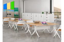 China Conference Room Stackable Folding Meeting Tables Office Movable Training Desks supplier