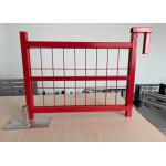 Powder Coated 8ft Welded Wire Fence 8ft*9.5ft Removable Fencing for sale