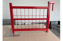 China Powder Coated 8ft Welded Wire Fence 8ft*9.5ft Removable Fencing supplier
