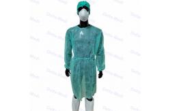 China AAMI 1 2 3 SMS Disposable Isolation Gowns Waterproof Cover All Gown Clotings supplier
