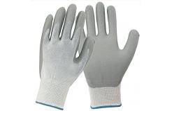 China Soft Nitrile Coated Work Gloves Jersey Liner Resistant To Grease / Oils supplier
