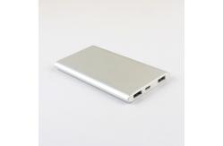China Engraving LOGO Metal Portable Power Bank 5000MAH with Optimized Heat Dissipation supplier