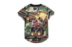 China Cartoon Simpsons Cotton Polyester Custom Anime T Shirts supplier