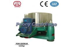 China Three Footed Manual Top Discharge Basket Centrifuge Batch Operate Food Centrifuge Machine supplier