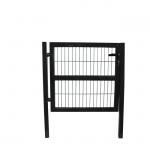 H1m Powder Coated Wrought Iron Garden Fence for sale