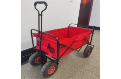 China Heavy Duty Collapsible Folding Wagon Utility Outdoor Camping Garden Tools Cart supplier