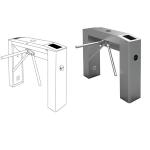 Anti-Tailgating Waist Height Tripod Turnstile Barrier with 304 Stainless Steel Material for sale