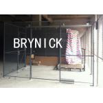 10 GA Steel Wire Mesh Security Partitions 3 Sided 20*10’ *8’ Without Roof for sale