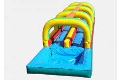 China inflatable tropical slide ,giant inflatable slip and slide for adult supplier