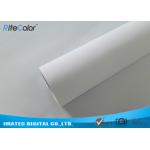 300D×300D Matte Polyester Canvas Fabric Roll For Wide Format Printers