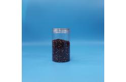 China Clear PET Cylinder Round Plastic Sealable Food Jar Packaging Nut Jar Screw Lid supplier