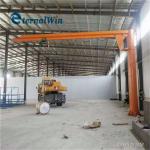 Tailored Cantilever Crane Electric Jib Crane With Wire Rope Hoist Or Chain Hoist for sale